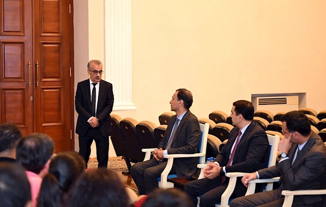 Adil Kərimli Azərbaycan Dövlət Kukla Teatrında olub — FOTOLAR