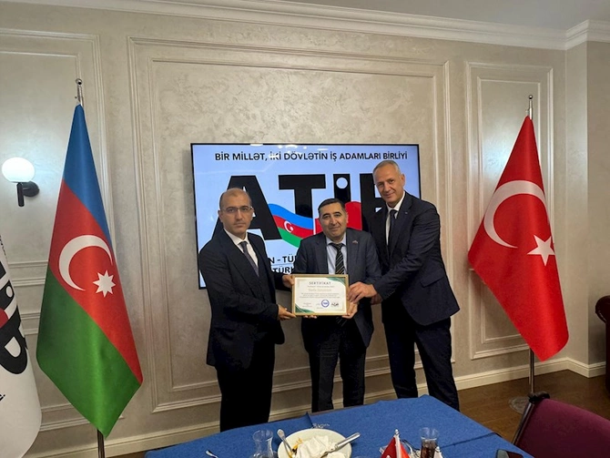 ATİB-in 20 illiyinə həsr olunmuş yazı müsabiqəsinin qalibləri mükafatlandırıldı — FOTOLAR