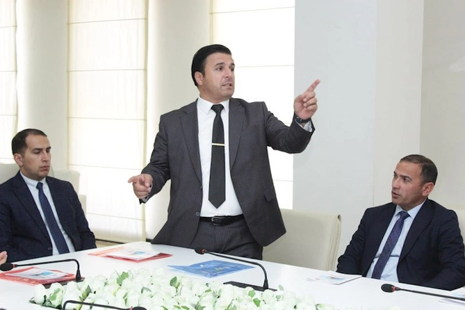 Şəhid ailələri və müharibə veteranları ilə iş adlı layihəsi çərçivəsində Quba rayonunda görüş keçirilib — FOTOLAR