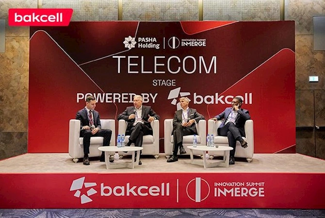 “Bakcell”in baş icraçı direktoru “INMerge” İnnovasiya Sammitində — FOTOLAR