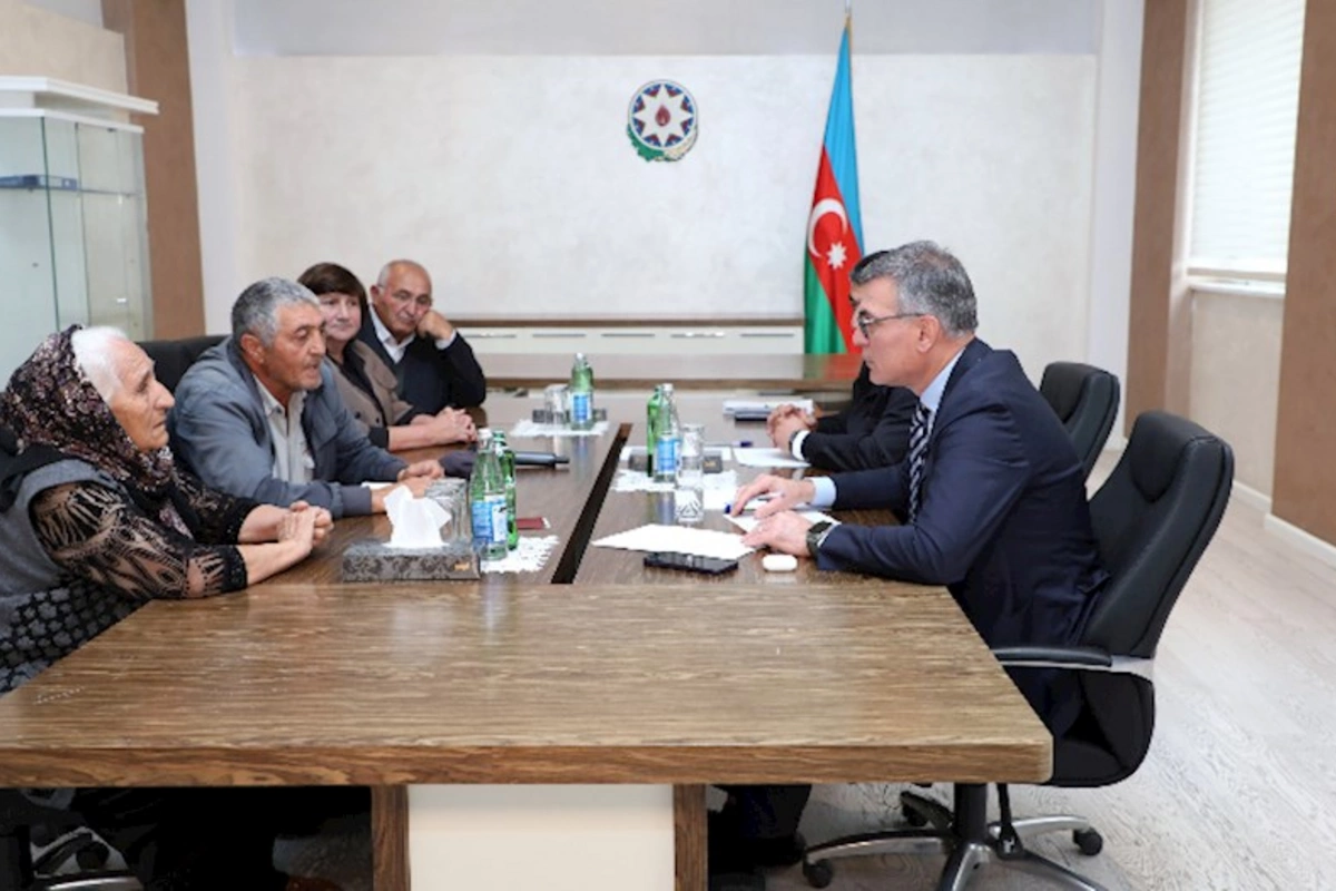 Azəriqaz İB-nin baş direktorunun Şəmkir rayonunda vətəndaş qəbulu baş tutdu — FOTOLAR