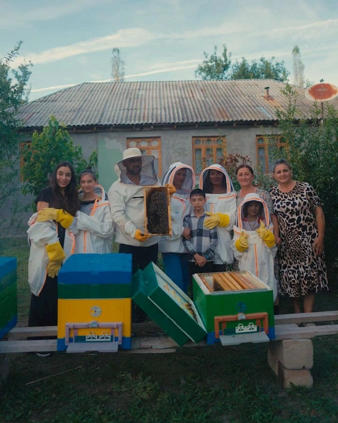 Leyla Əliyeva və Arzu Əliyeva Qəbələdə — FOTOLAR