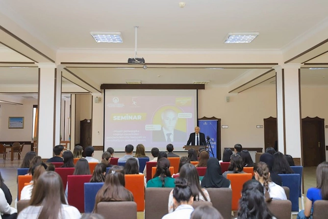 “Könüllülük pedaqogikasının öyrənilməsi” layihəsinin növbəti seminarı —FOTOLAR