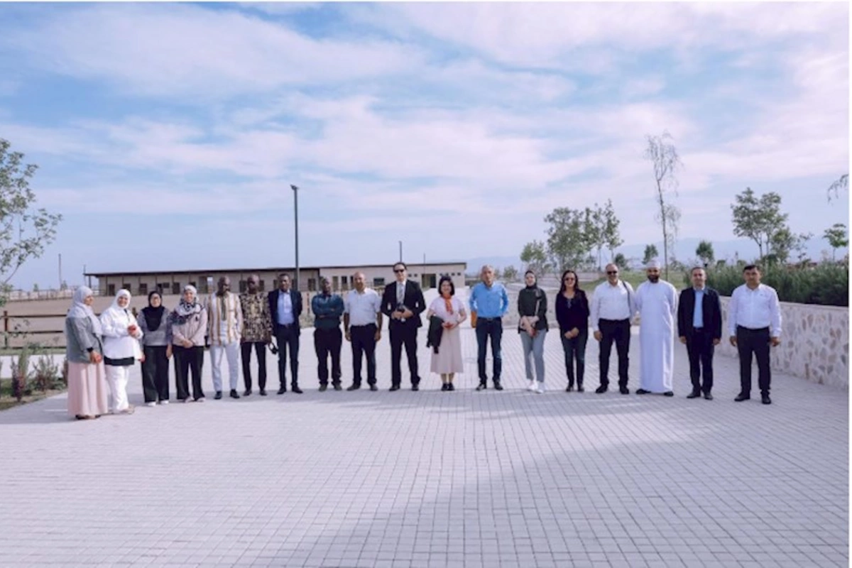 ICESCO nümayəndə heyəti Ağdam şəhərinə səfər edib — FOTOLAR