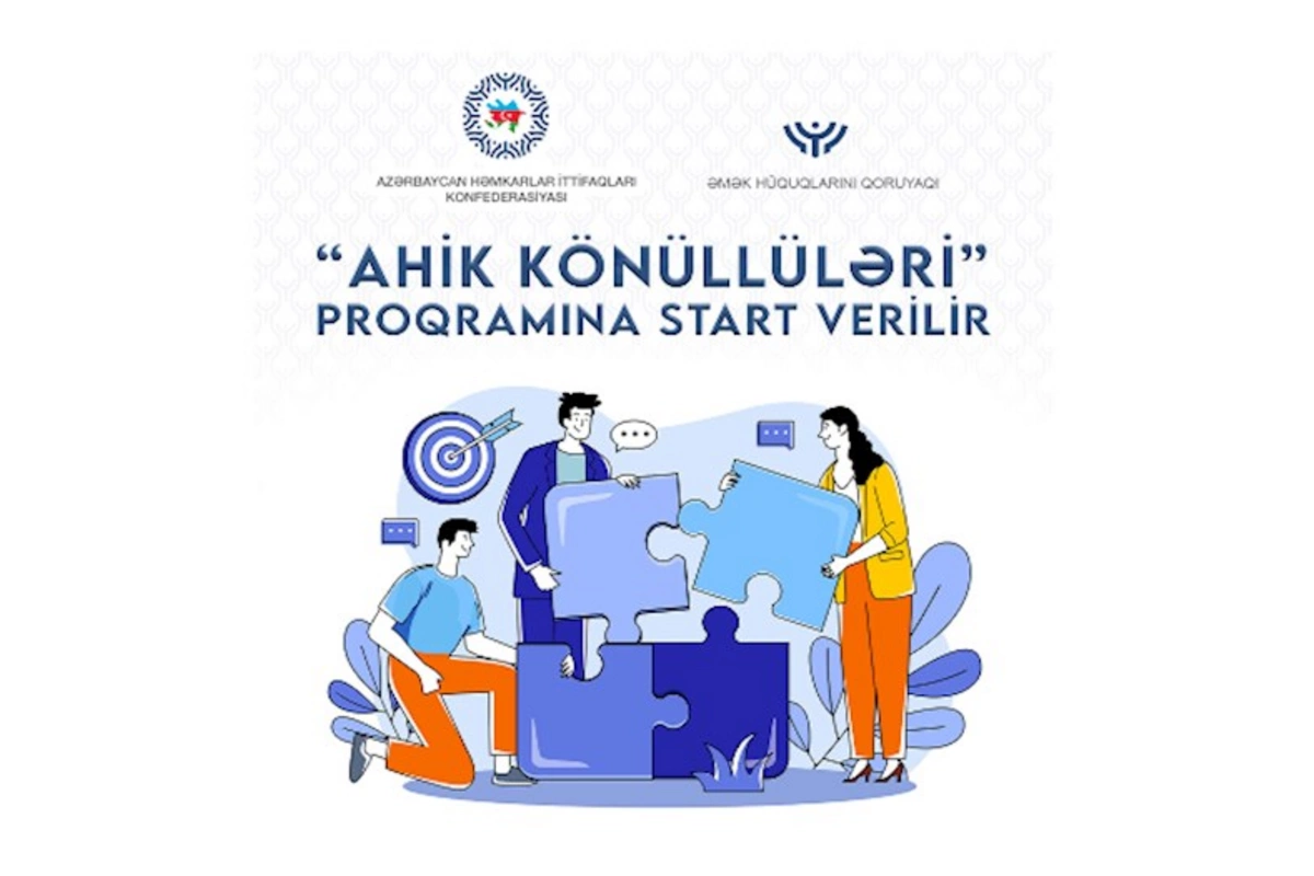 “AHİK Könüllüləri” proqramına start verilir
