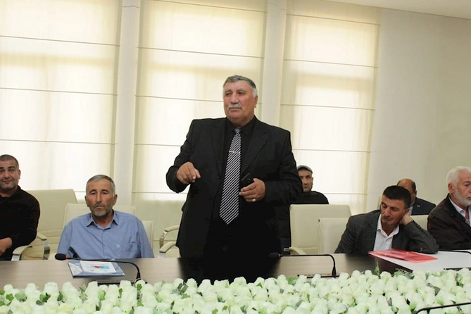 Şəhid ailələri və müharibə veteranları ilə iş adlı layihəsi çərçivəsində Quba rayonunda görüş keçirilib — FOTOLAR