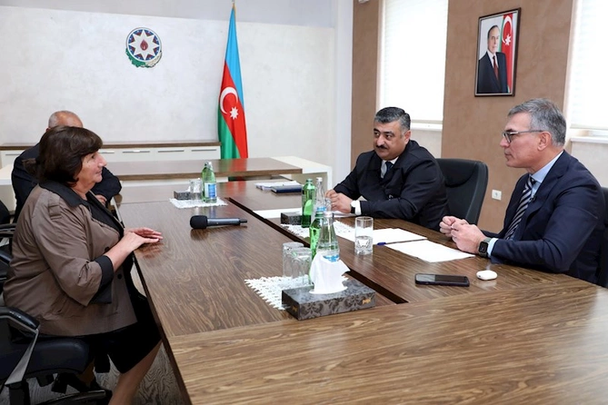 Azəriqaz İB-nin baş direktorunun Şəmkir rayonunda vətəndaş qəbulu baş tutdu — FOTOLAR