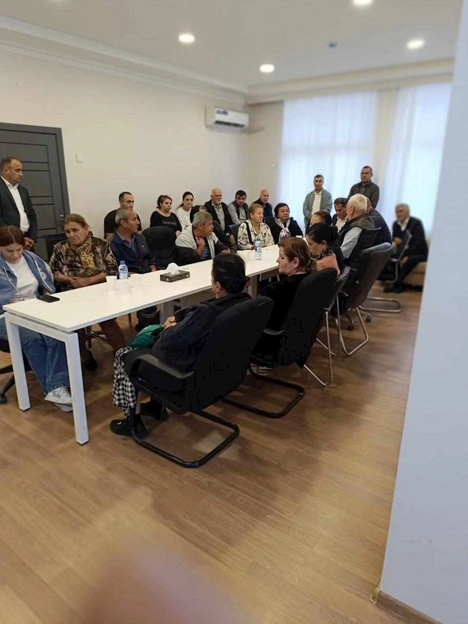 Qüdrət Həsənquliyev seçicilərlə görüş keçirib — FOTOLAR
