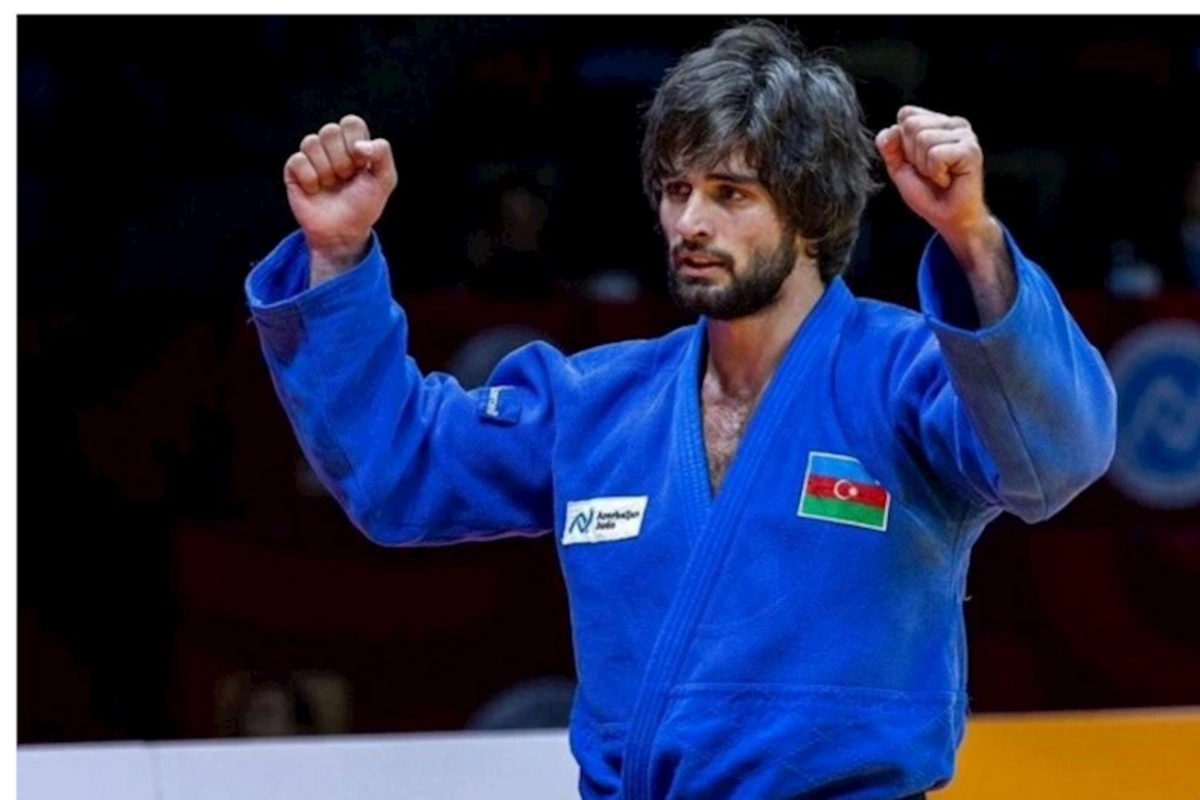 Azərbaycan cüdoçusu Böyük Dəbilqədə qızıl medal qazanıb