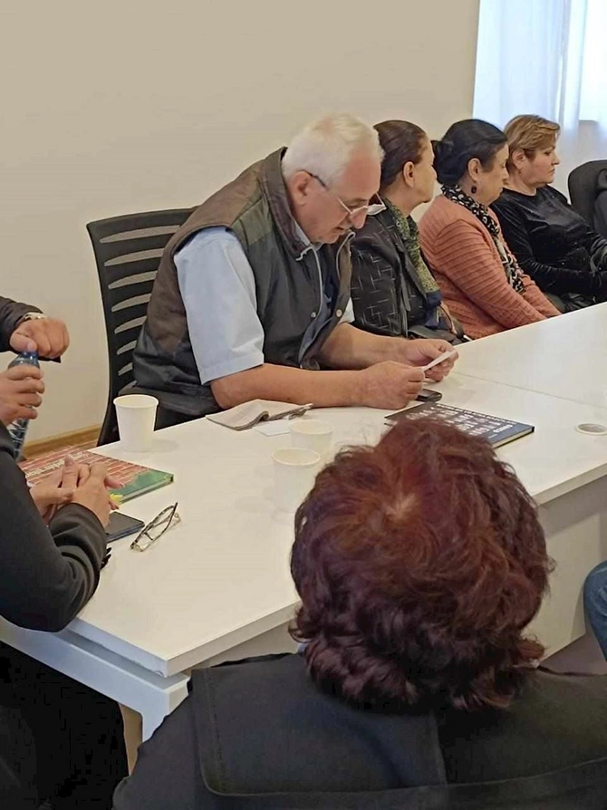 Qüdrət Həsənquliyev seçicilərlə görüş keçirib — FOTOLAR