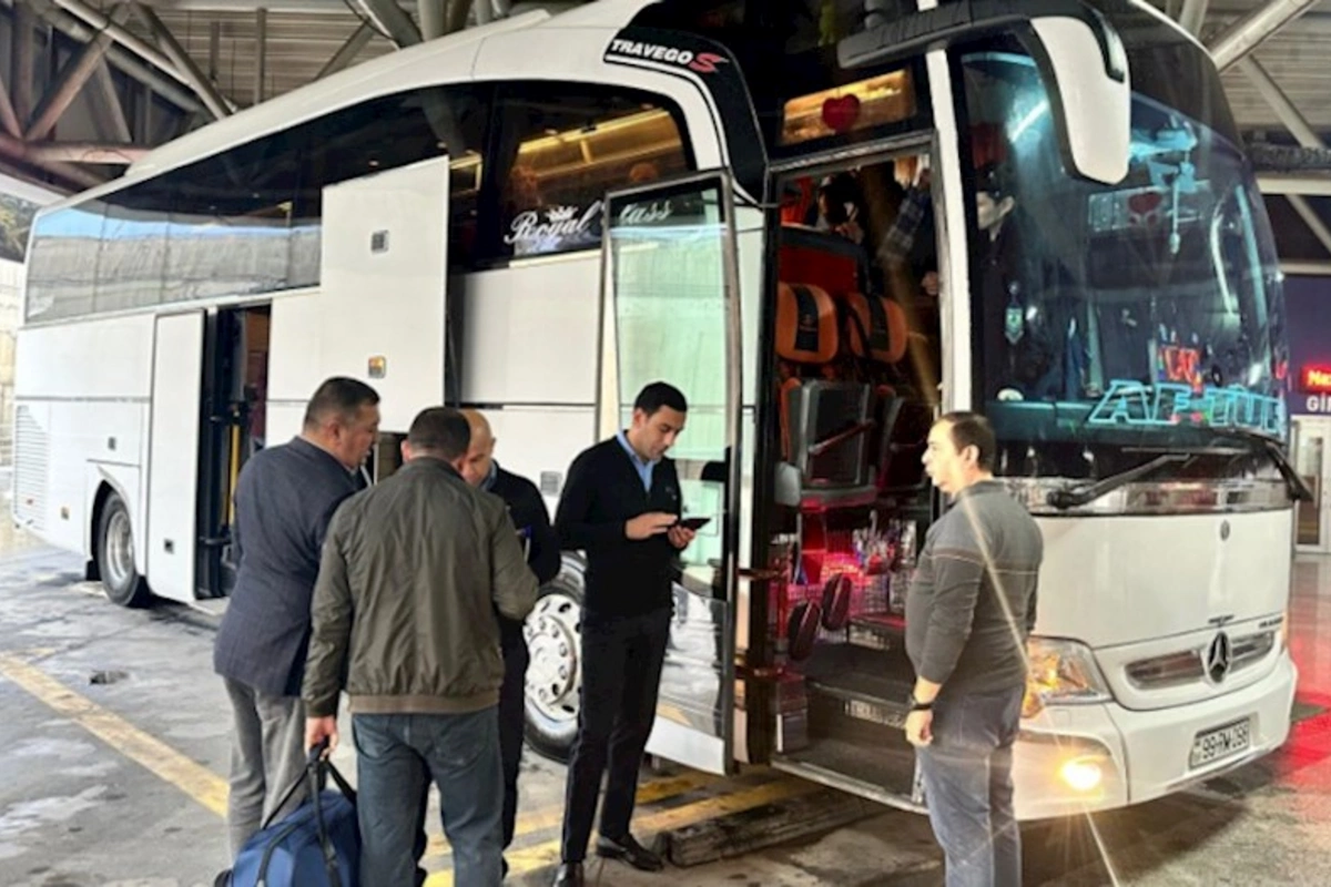 Laçına ilk müntəzəm avtobus reysi yola düşdü — FOTOLAR