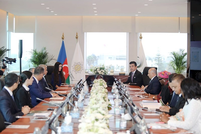 Leyla Əliyeva ICESCO-nun qərargahında — FOTOLAR