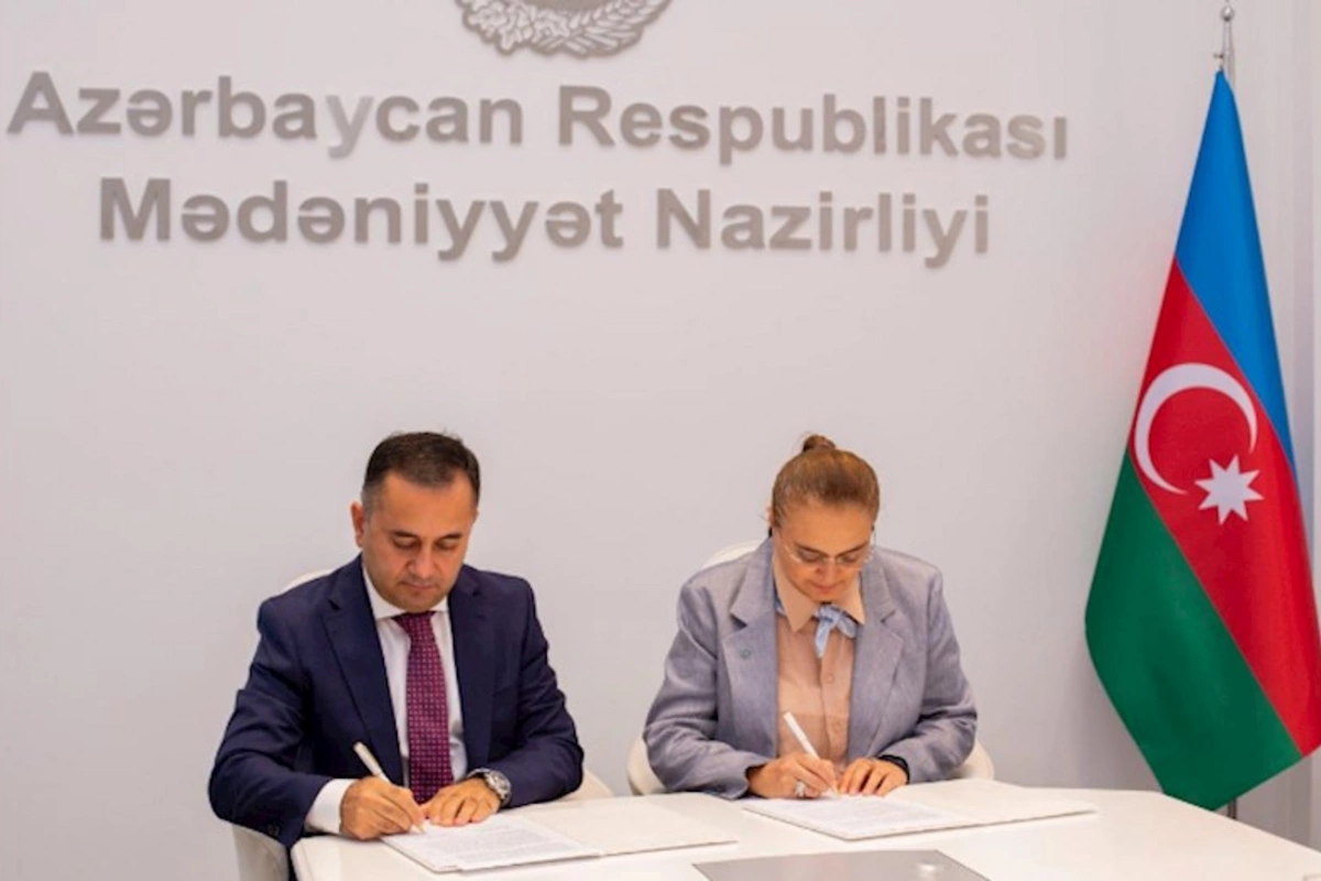Mədəniyyət Nazirliyi ilə Təhsilin İnkişafı Fondu arasında əməkdaşlıq müqaviləsi imzalanıb — FOTO