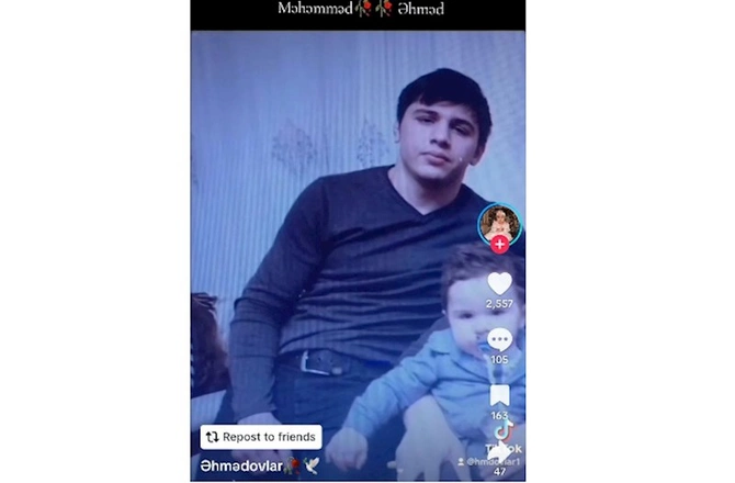 Əhmədin qətlə yetirdiyi qardaşı ilə FOTOSU