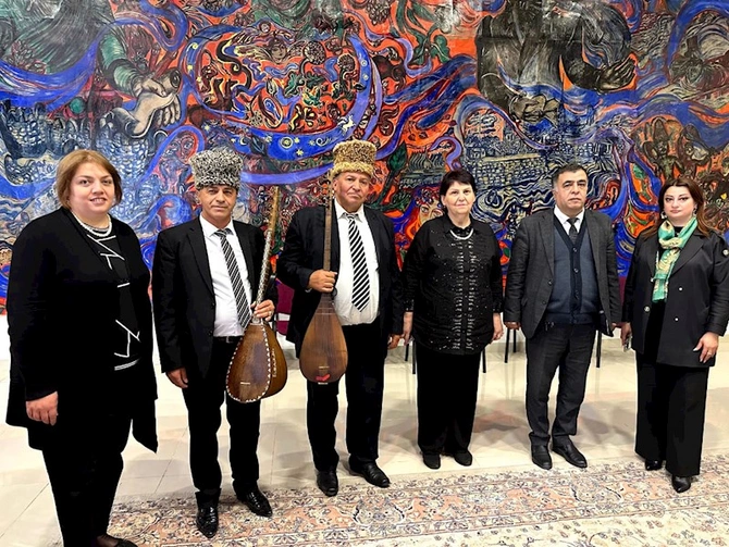 Gəncədə “Musiqi kimliyimiz” layihəsi Aşıq Molla Cüməyə həsr olunub — FOTOLAR