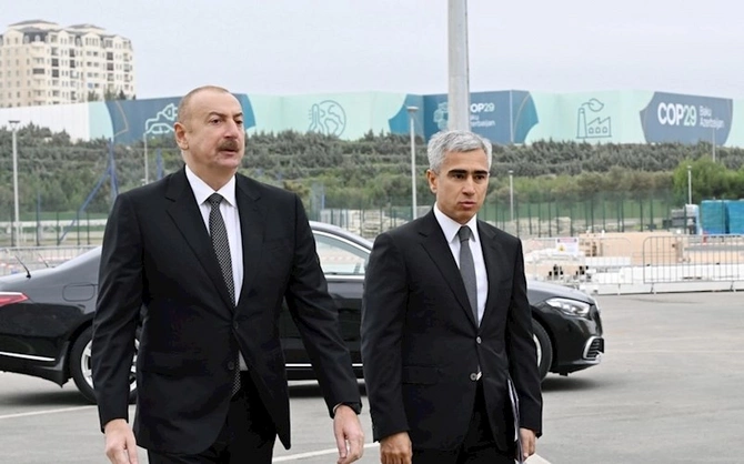 Prezident COP29-a hazırlıqla tanış oldu — YENİLƏNDİ (FOTOLAR)
