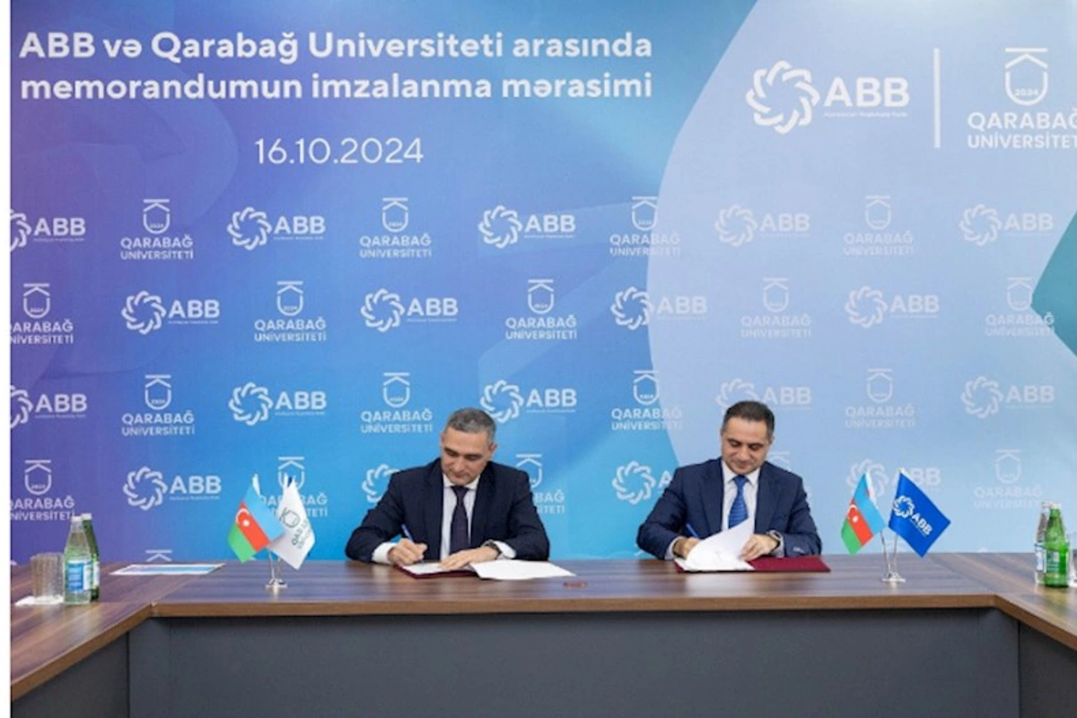 ABB Qarabağ Universiteti ilə əməkdaşlığa başladı — 30 xanım tələbəyə təqaüd veriləcək (FOTOLAR)