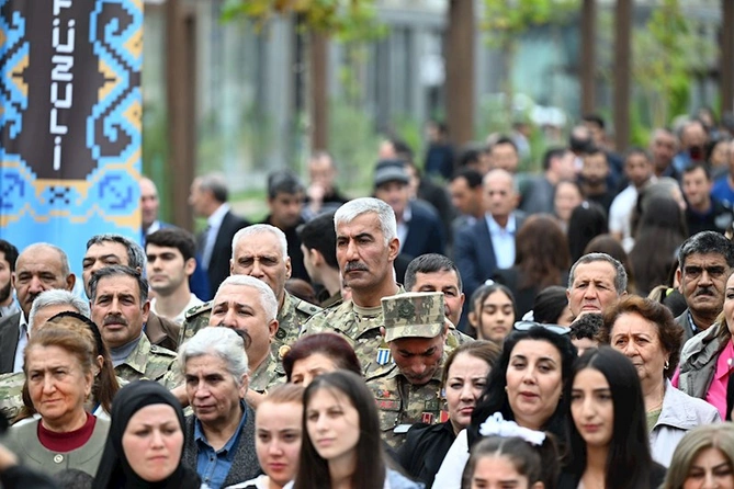 Füzulidə geniş konsert proqramı təqdim olunub — FOTOLAR