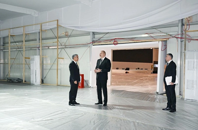 Prezident COP29-a hazırlıqla tanış oldu — YENİLƏNDİ (FOTOLAR)