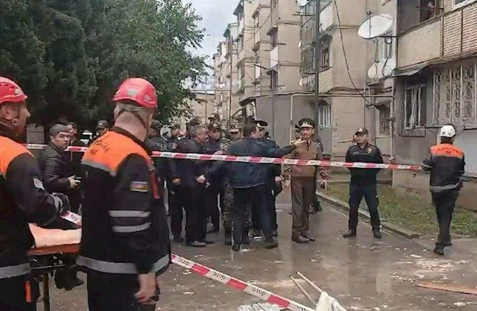 Azərbaycanda binada partlayış: Ölən və xəsarət alanlar var — VİDEO/FOTOLAR (YENİLƏNDİ)