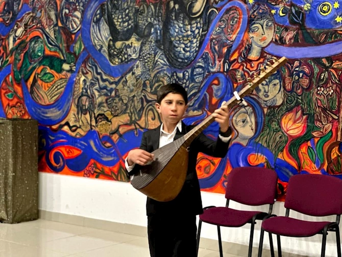 Gəncədə “Musiqi kimliyimiz” layihəsi Aşıq Molla Cüməyə həsr olunub — FOTOLAR