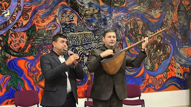 Gəncədə “Musiqi kimliyimiz” layihəsi Aşıq Molla Cüməyə həsr olunub — FOTOLAR