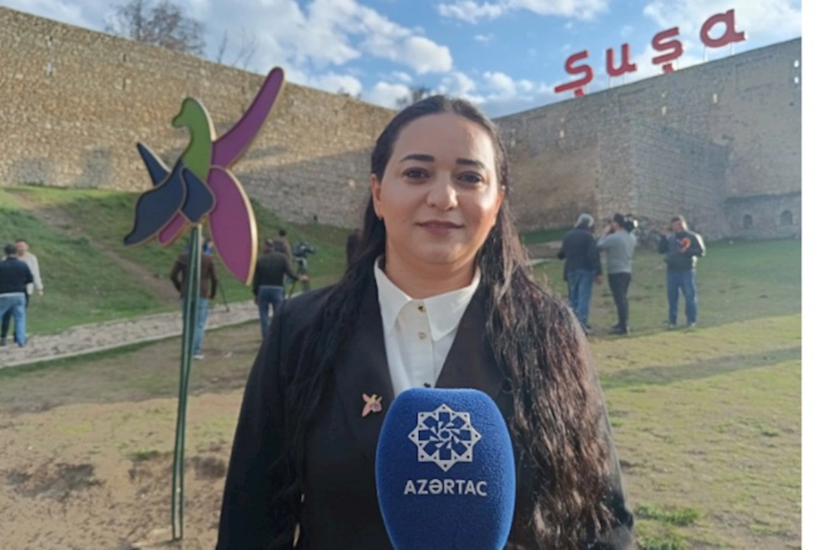 Şuşaya səfər edən Gürcüstan azərbaycanlısı: “Təəssüratlarımı şagirdlərimlə də bölüşəcəyəm”