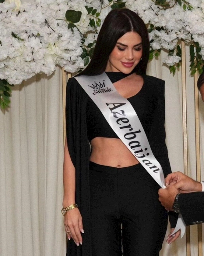 Azərbaycanı “Miss Universe”də o təmsil etdi — FOTOLAR
