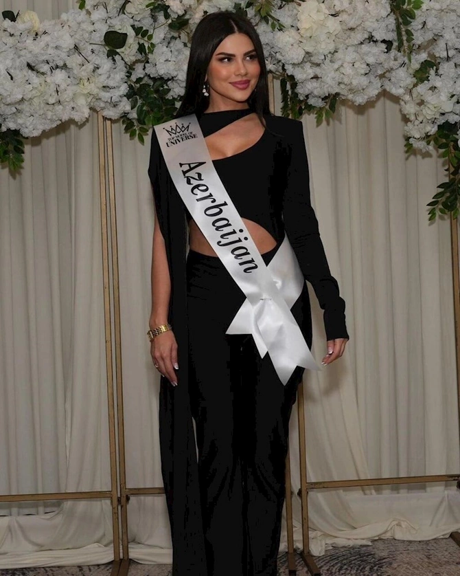 Azərbaycanı “Miss Universe”də o təmsil etdi — FOTOLAR