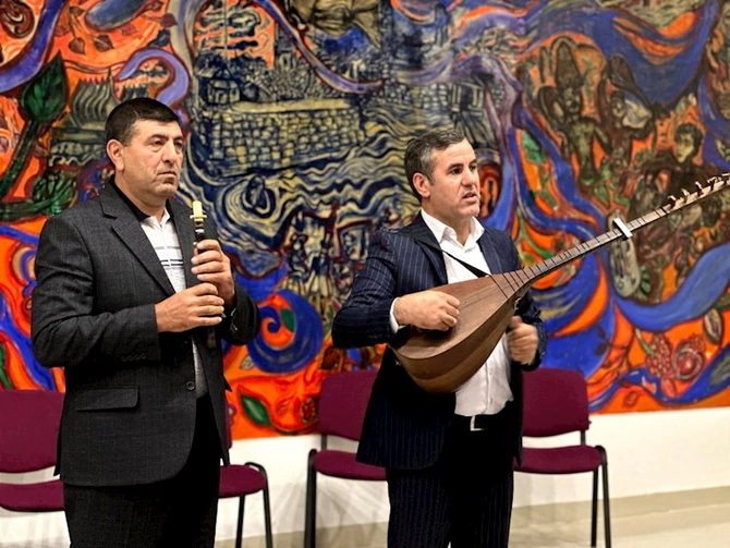 Gəncədə “Musiqi kimliyimiz” layihəsi Aşıq Molla Cüməyə həsr olunub — FOTOLAR