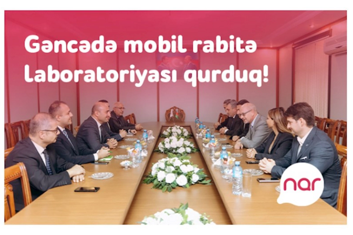 “Nar” Gəncədə tələbələr üçün mobil rabitə laboratoriyası təsis etdi — FOTOLAR