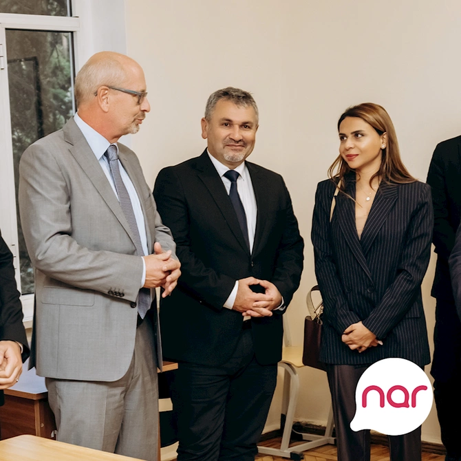 “Nar” Gəncədə tələbələr üçün mobil rabitə laboratoriyası təsis etdi — FOTOLAR