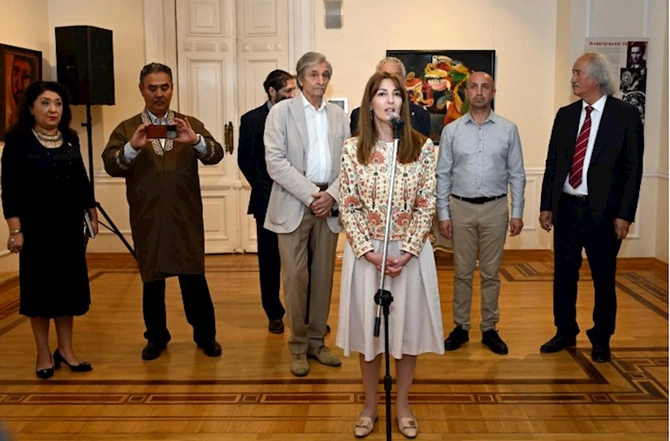 Milli İncəsənət Muzeyində təsviri sənət sərgisi — FOTOLAR