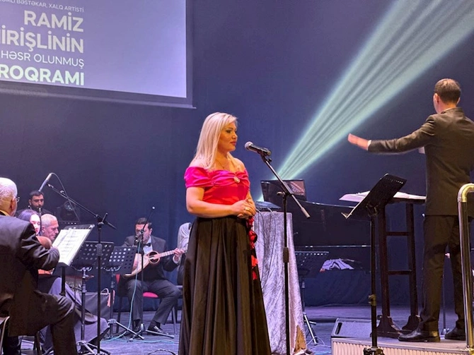 Gəncə Dövlət Filarmoniyasında Ramiz Mirişlinin 90 illiyi qeyd olundu — FOTOLAR