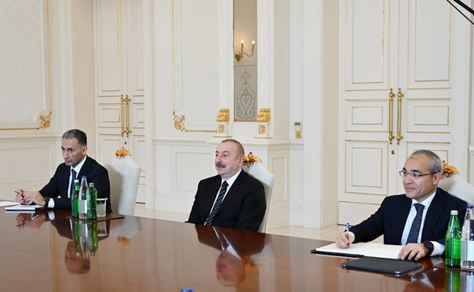 İlham Əliyev Aleksandr Vlaskampı qəbul etdi — FOTOLAR (YENİLƏNDİ)