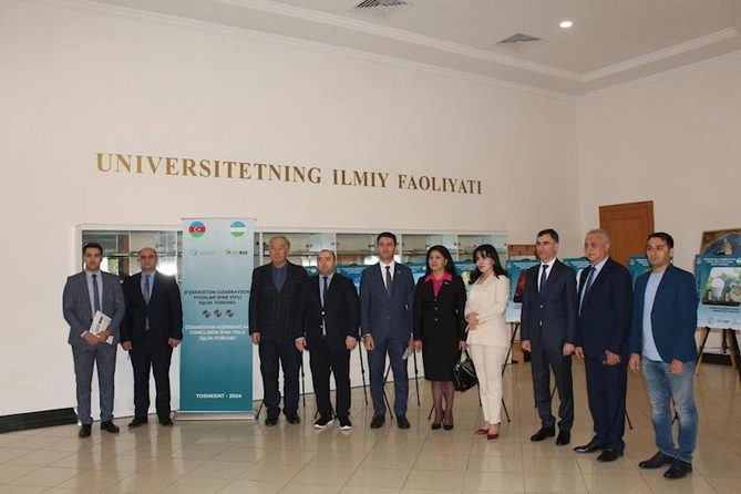 Daşkənddə keçirilən “Özbəkistan-Azərbaycan: Gənclərin İpək Yolu İqlim Forumu” öz işini yekunlaşdırdı — FOTOLAR