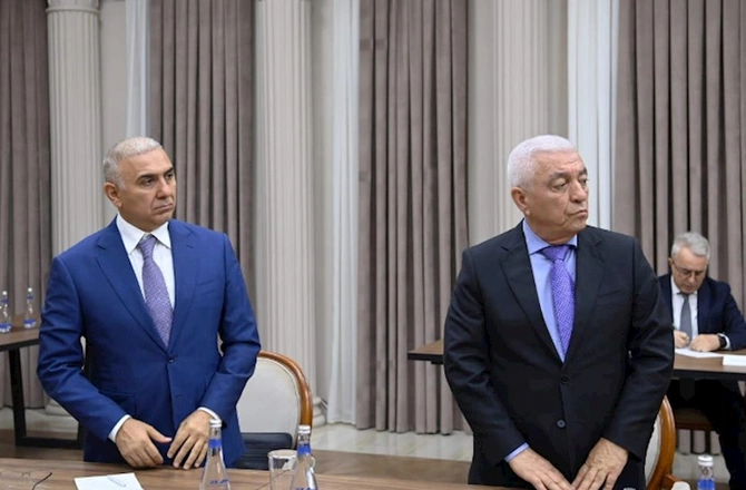 Baş nazir yağışın fəsadlarının aradan qaldırılmasına dair iclas keçirdi — Tapşırıqlar verildi (FOTOLAR)
