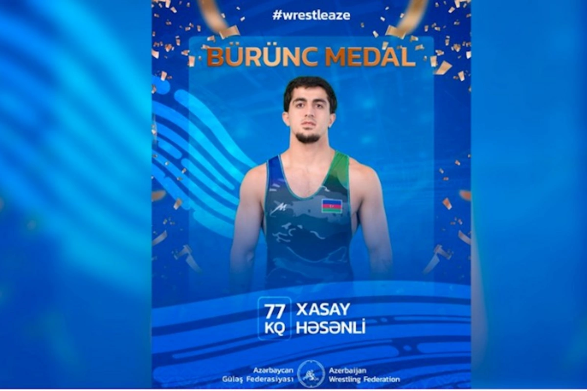 Azərbaycanın daha bir güləşçisi dünya çempionatında bürünc medal qazanıb