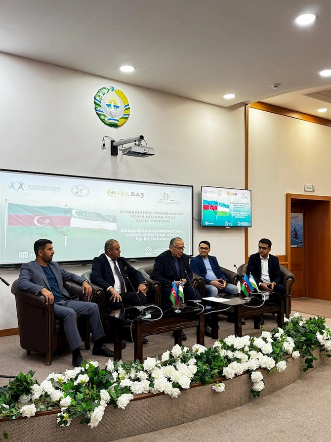 Daşkənddə keçirilən “Özbəkistan-Azərbaycan: Gənclərin İpək Yolu İqlim Forumu” öz işini yekunlaşdırdı — FOTOLAR