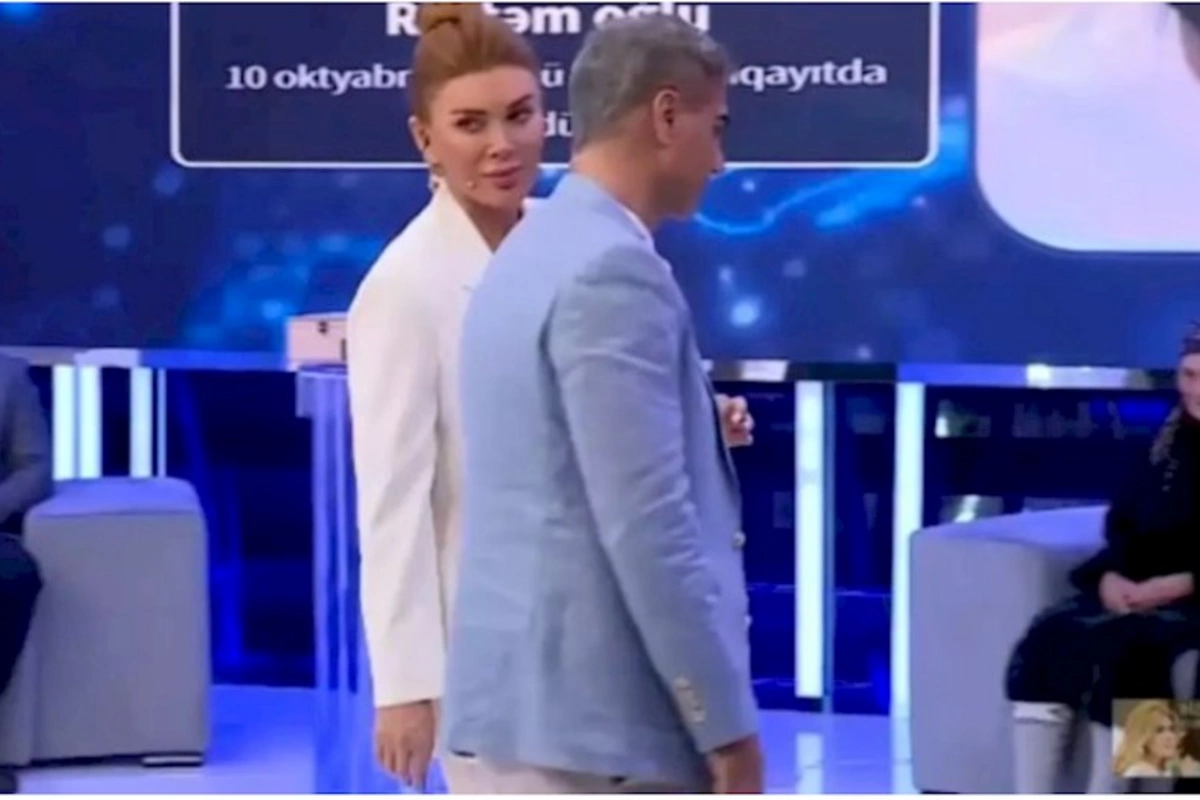Doğuş əsəbiləşib Xoşqədəmin verilişini tərk etdi — VİDEO