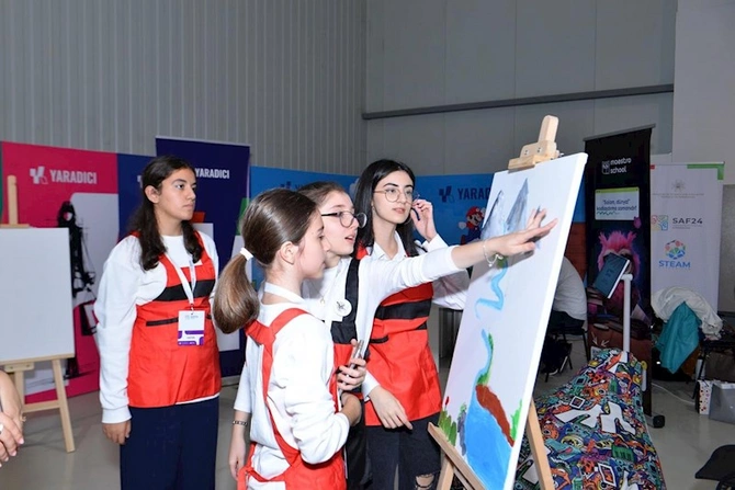 Mədəniyyət Nazirliyi “Yaşıl STEAM Azərbaycan” Festivalında təmsil olunur — FOTOLAR