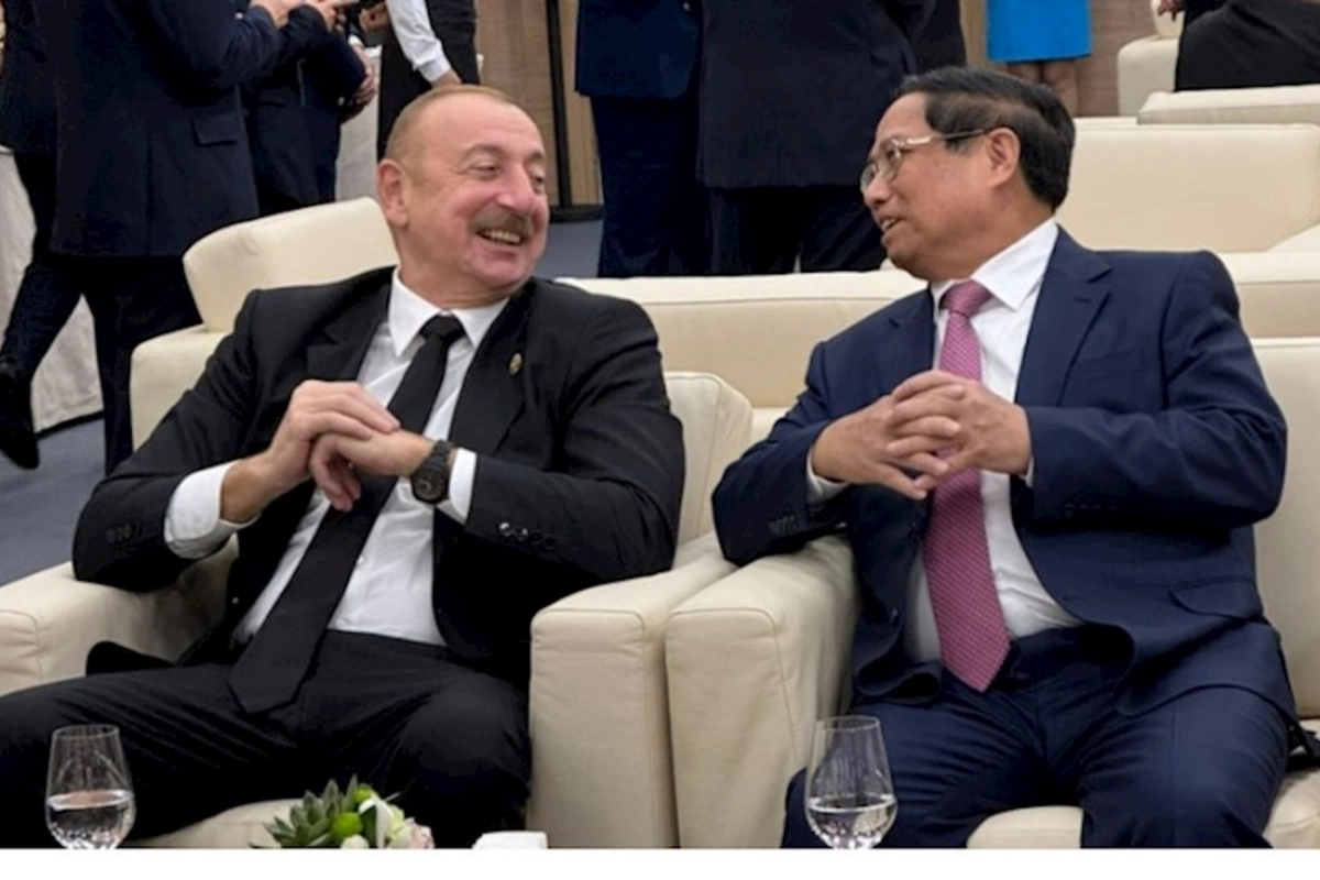 İlham Əliyev Vyetnamın Baş naziri ilə görüşdü