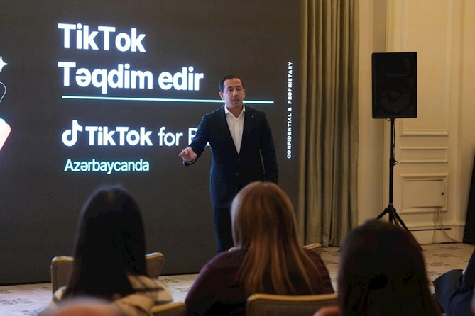TikTok Azərbaycanda TikTok For Business platformasını təqdim etdi — FOTOLAR
