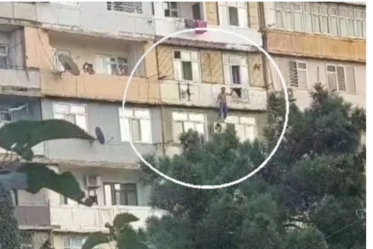 27 yaşlı oğlu bunları dedikdən sonra özünü binadan atdı — ANBAAN VİDEO
