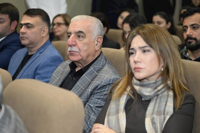 Adil Kərimli Mədəniyyət və İncəsənət Universitetinin kollektivi ilə görüşüb — FOTOLAR