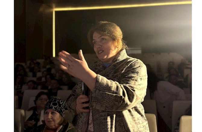 Vüqar Camalzadə Üzbəüz layihəsinin qonağı olub — FOTOLAR