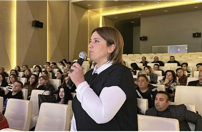 Vüqar Camalzadə Üzbəüz layihəsinin qonağı olub — FOTOLAR