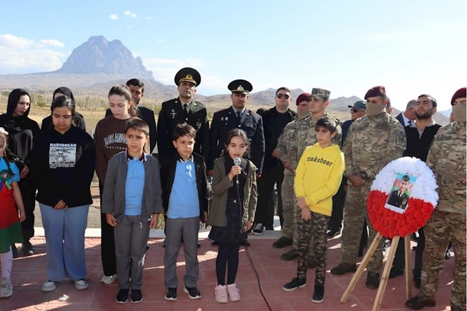 Deputat Vüqar Rəhimzadə şəhidin anım mərasimində iştirak edib — FOTOLAR