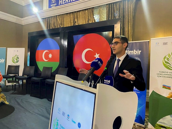 Ankarada Azərbaycan-Türkiyə Gənclərinin Yaşıl Dünya Naminə Həmrəylik Forumu keçirildi — FOTOLAR/VİDEO