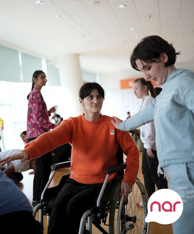 “Nar” inklüziv cəmiyyətə dəstək olmağa davam edir — FOTOLAR